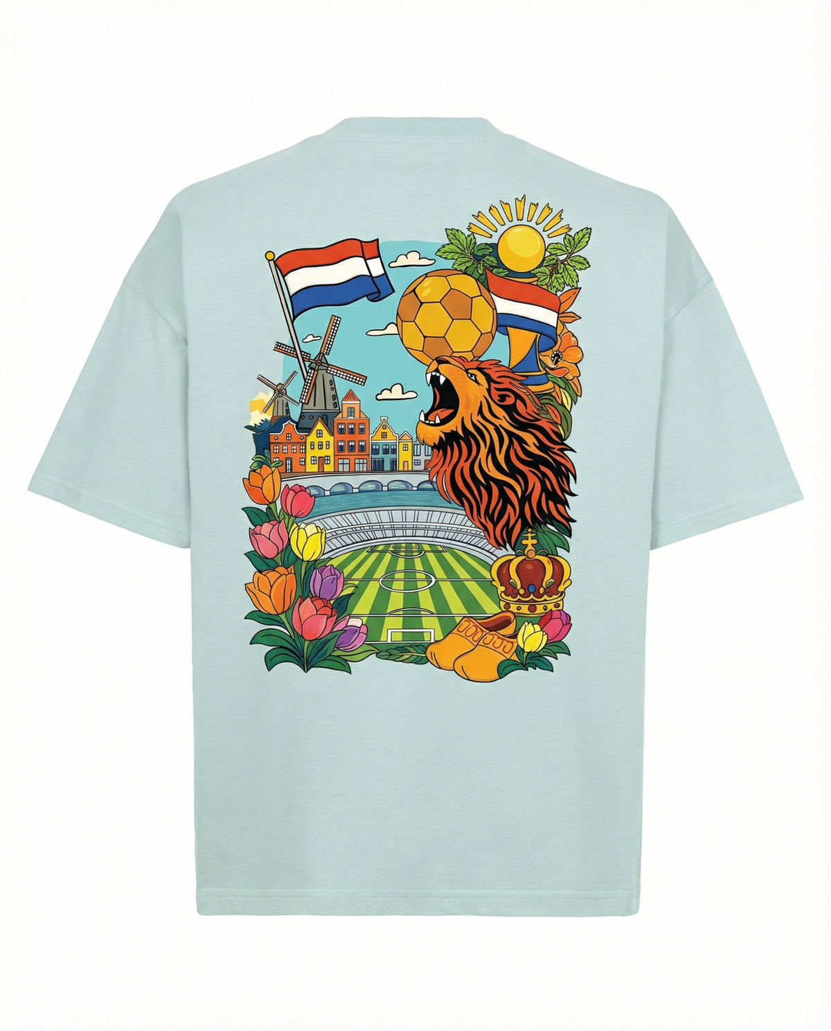 Curpee* Built For The Moment — Dutch Football Summer T-Shirt (Preorder)