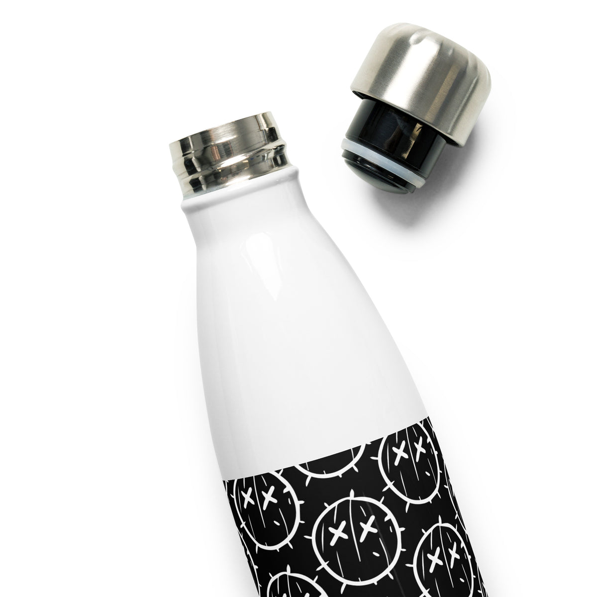 CURPEE* CACTUS STAINLESS STEEL WATER BOTTLE – LIMITED EDITION [BLACK]